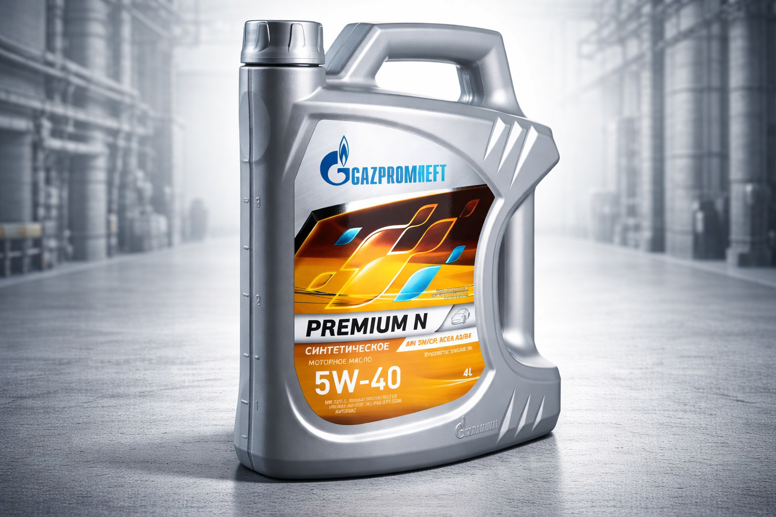 Масло GAZPROMNEFT Premium N 5W-40 4л