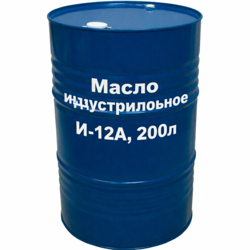 Масло индустриальное И-12А, 200л